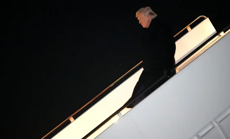 Annual governors' gathering with White House unraveling after Trump excludes Democrats : NPR