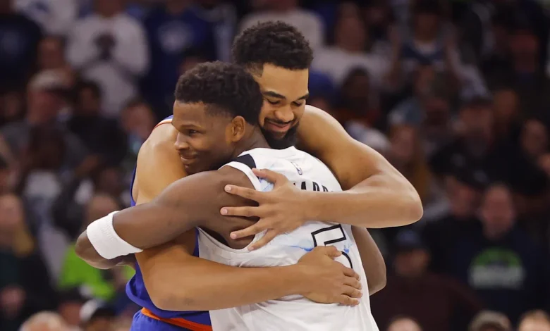 Anthony Edwards Warns Knicks About Protecting Karl-Anthony Towns