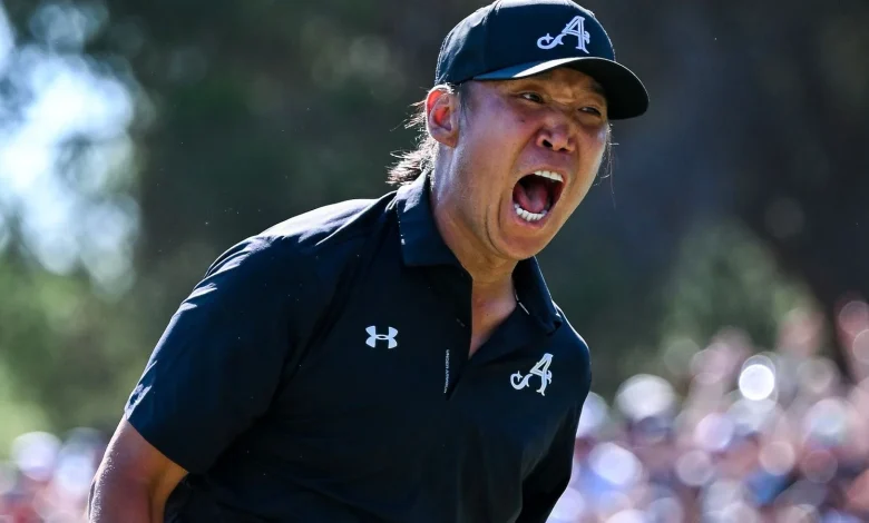 Anthony Kim completes amazing golf comeback story with emotional LIV Adelaide win for first title in 16 years
