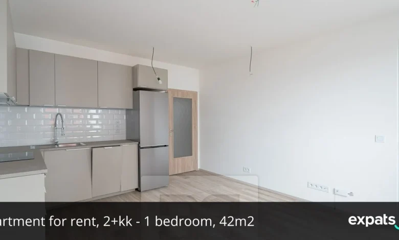 Apartment for rent, 2+kk - 1 bedroom, 42m2, in Prague, on Fabiánové street
