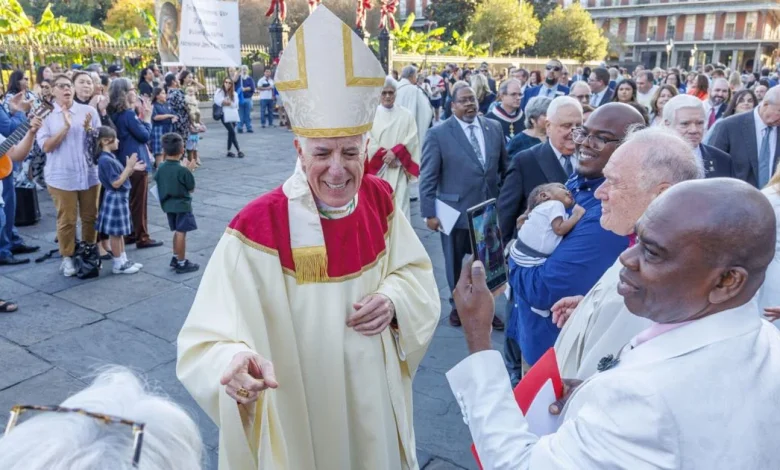 Archbishop James Checchio takes leadership of New Orleans Catholic church