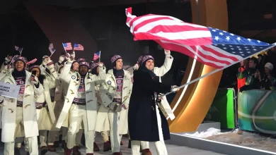 As Winter Olympics begin in Italy, some Team USA athletes speak out about politics at home