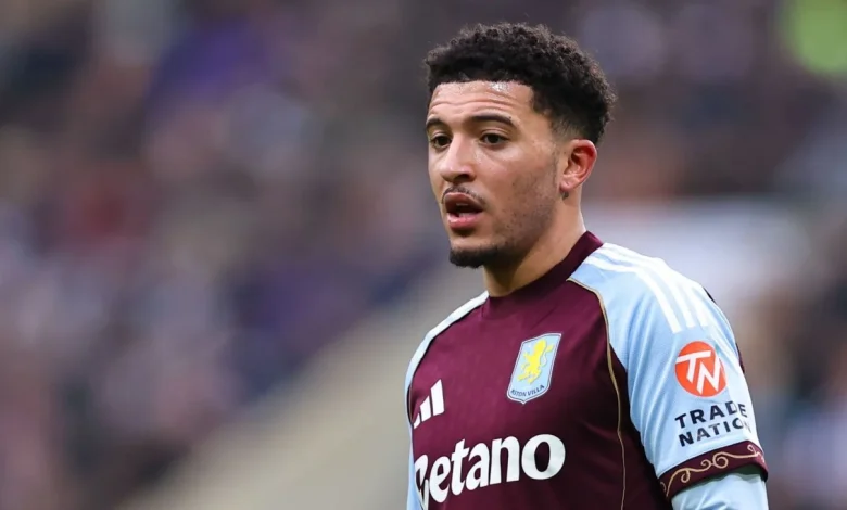 Aston Villa open to permanent deal for 'fantastic' Jadon Sancho - Unai Emery