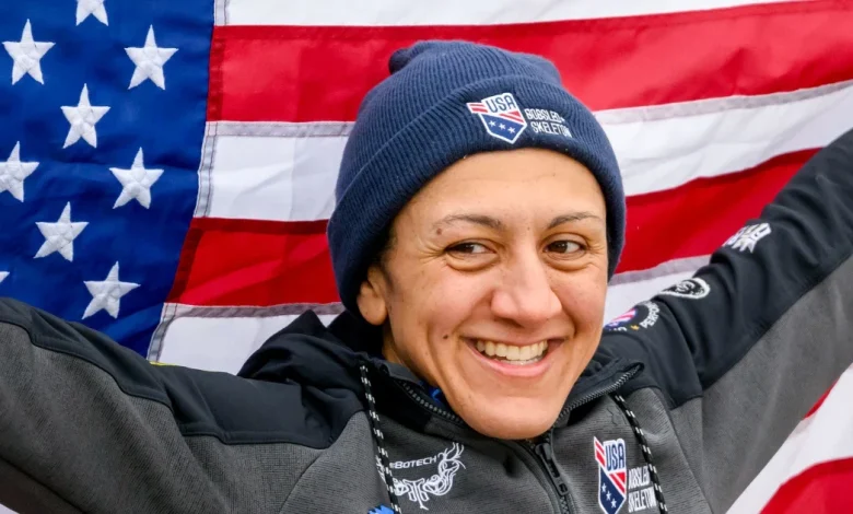 At 41, U.S. Olympic bobsledder Elana Meyers Taylor expects to win: 'I'm money under pressure'