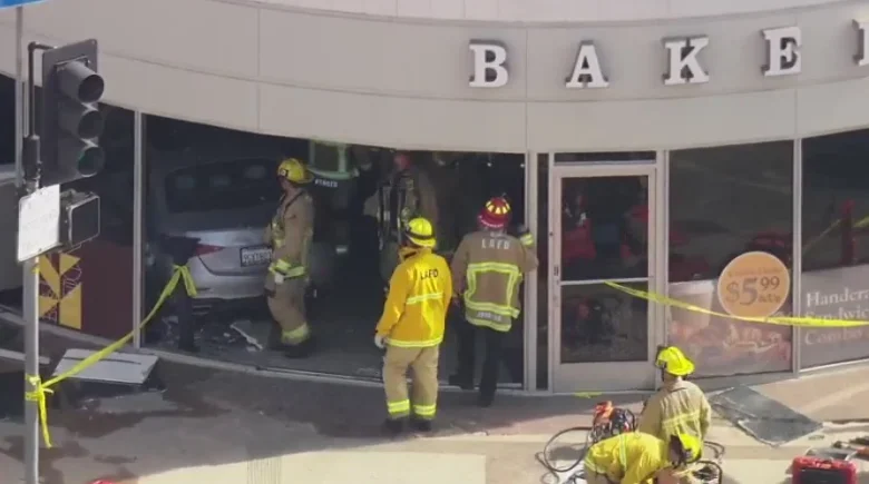 At least 3 dead, 6 injured when car crashes into Los Angeles supermarket