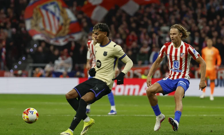 Atlético de Madrid - Barça en directo: ¡Roza el gol Fermín! | Copa del Rey hoy en vivo