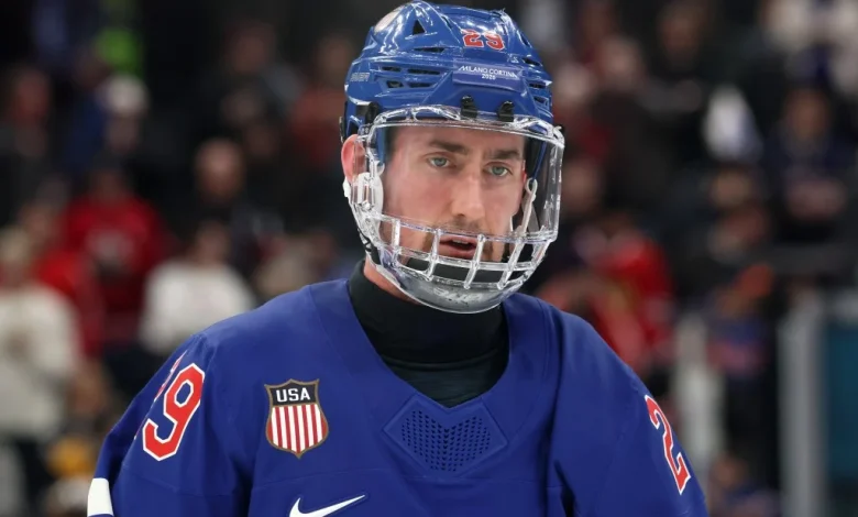 Avalanche's Brock Nelson speaks about winning gold medal, criticism of his United States teammates