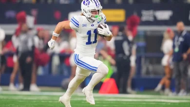 BYU receiver Parker Kingston charged with felony rape