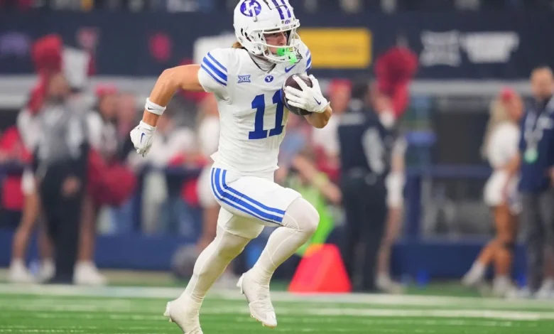 BYU receiver Parker Kingston charged with felony rape