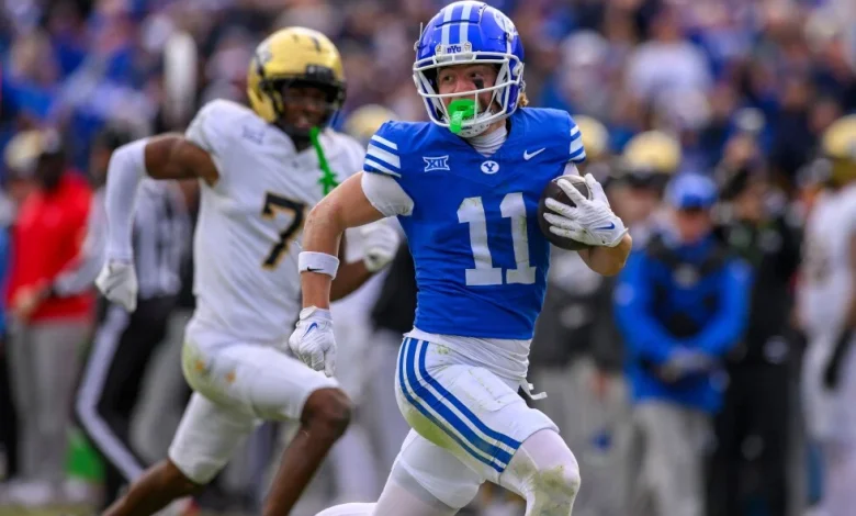 BYU standout receiver Parker Kingston charged with first-degree rape in Utah