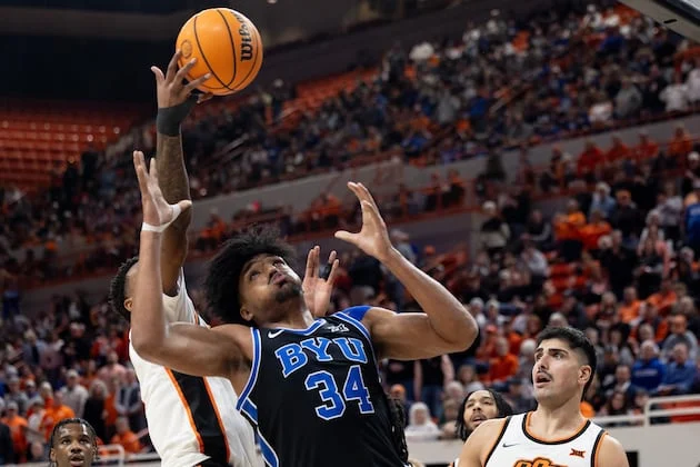 BYU upset by Oklahoma State 99-92 for third straight loss – Deseret News