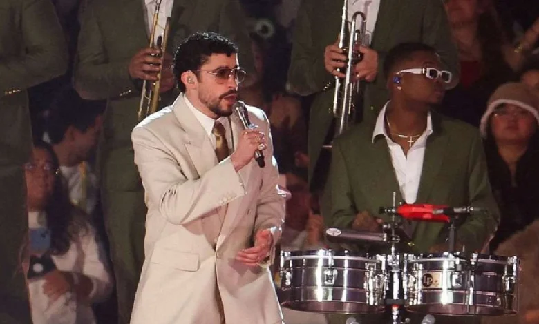 Bad Bunny wins top Grammy prize in a first for a Spanish-language album