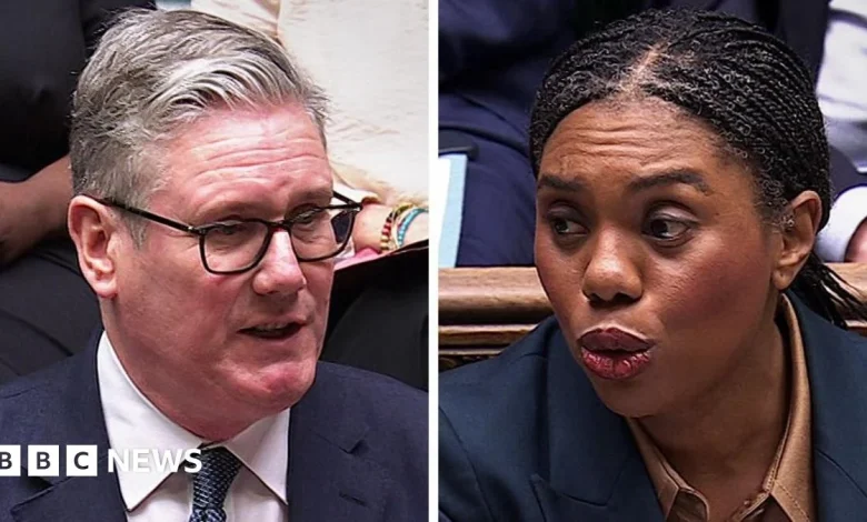 Badenoch presses Starmer on student loans at PMQs