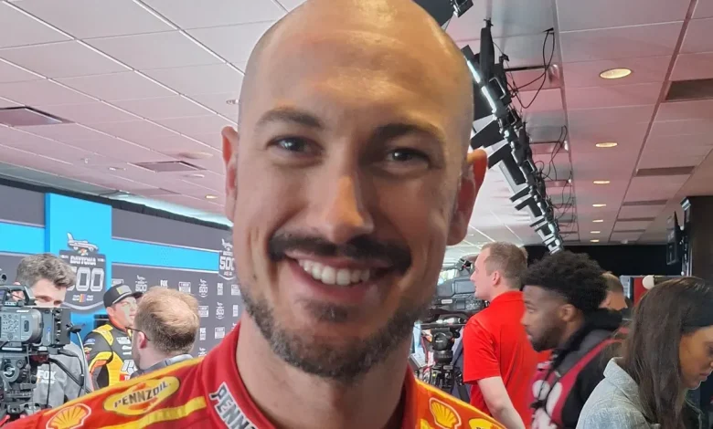 Bald Joey Logano at Daytona 500 with new 'Hair-o-dynamic' advantage