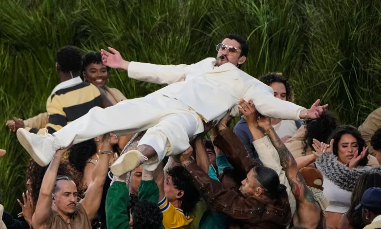 'Ball security on point': Sports world reacts to Bad Bunny halftime show