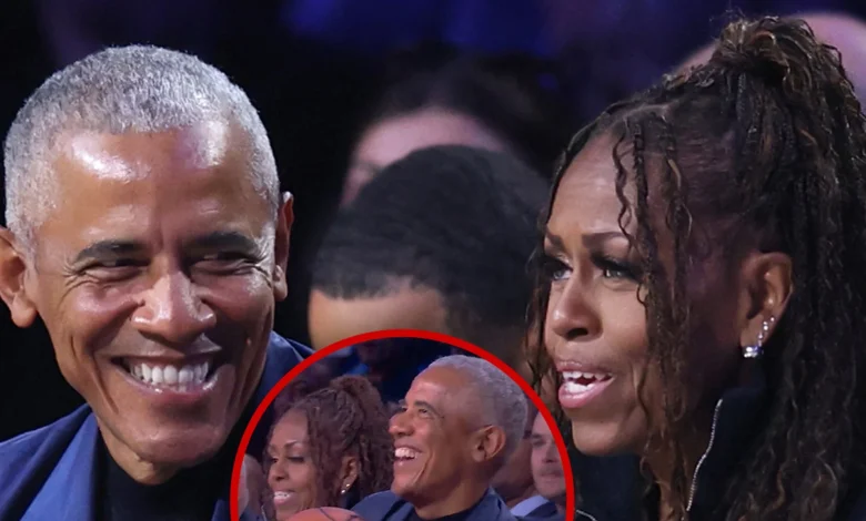 Barack Obama Makes First Public Appearance Since Trump Ape Video