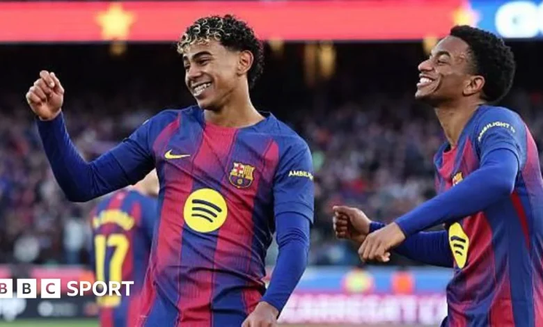 Barcelona 3-0 Mallorca: Lamine Yamal and Robert Lewandowski strike for La Liga leaders