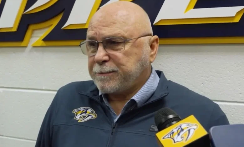 Barry Trotz to step down as general manager of the Nashville Predators