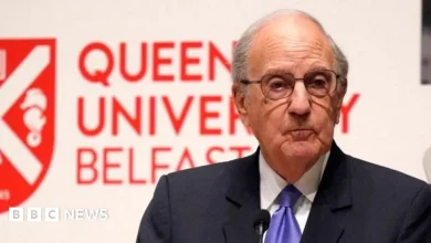 Belfast university cuts ties with George Mitchell over Epstein links