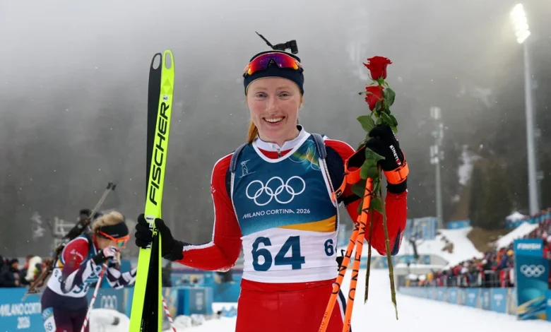 Biathlon | La Norvégienne Maren Kirkeeide sacrée championne du sprint