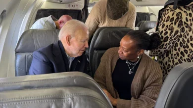 Biden flies commercial from DCA and winds up stuck in delays like everyone else