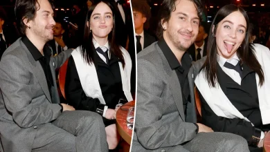 Billie Eilish and Nat Wolff couple up at Grammys 2026