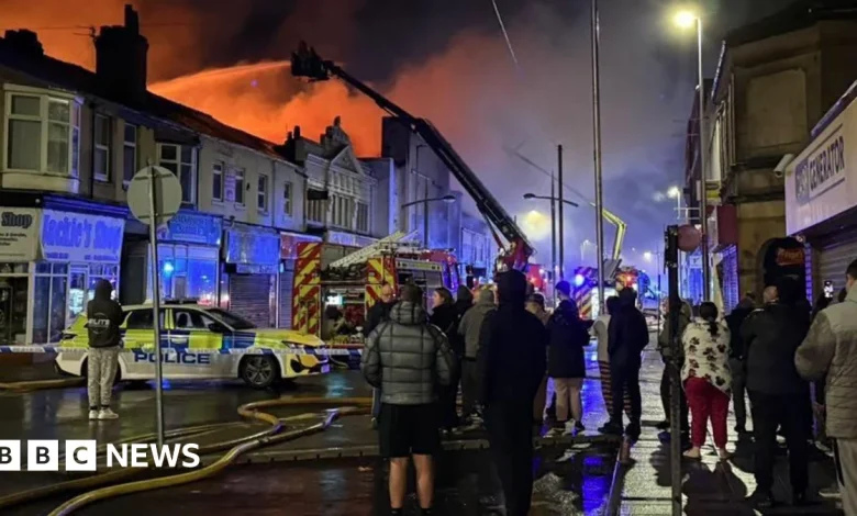 Blackpool business owners 'heartbroken' after huge fire