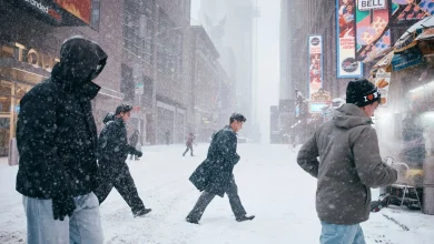 Blizzard conditions and high winds forecast for NYC, East coast : NPR