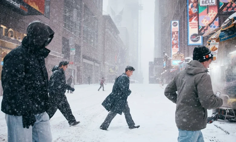 Blizzard conditions and high winds forecast for NYC, East coast : NPR