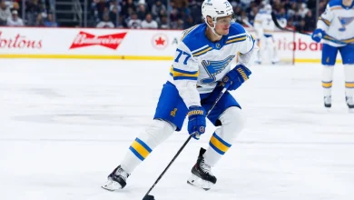 Blues trade center Nick Bjugstad to Devils for mid-round draft pick, AHL player