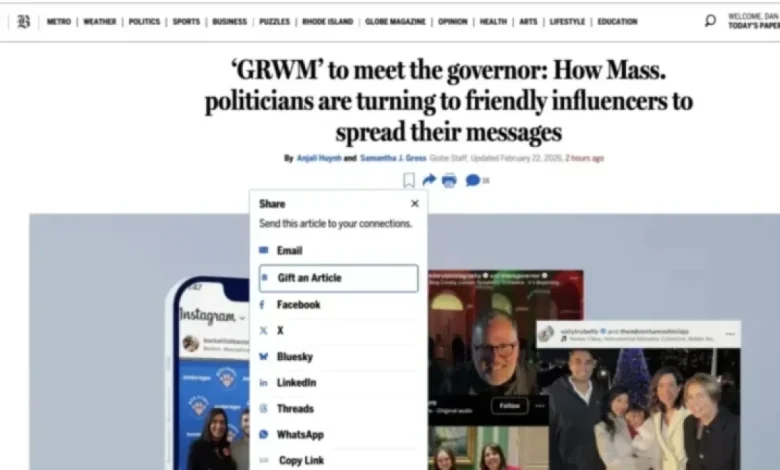 Boston Globe Launches Feature to Boost Social Media Sharing