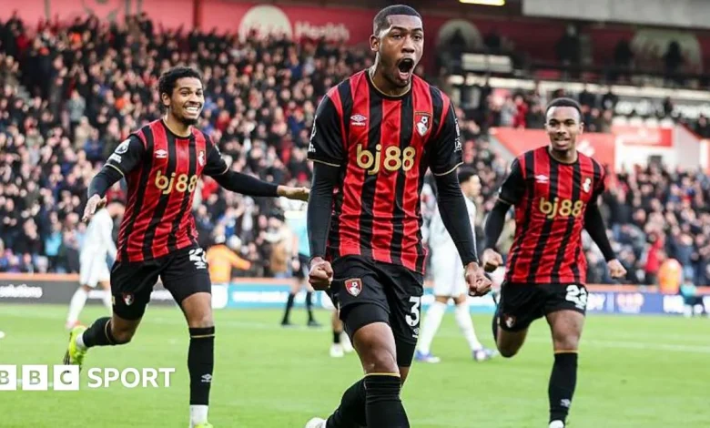 Bournemouth 1-1 Aston Villa: Rayan, 19, earns Cherries a draw as Villa miss chance to go second in Premier League