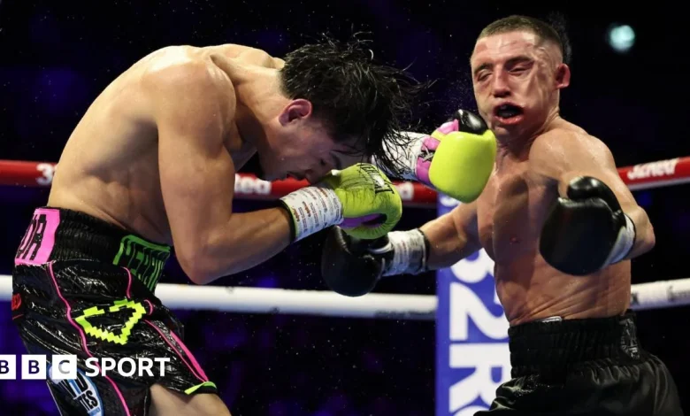 Boxing: Nick Ball knocked out by Brandon Figueroa to lose world title fight in Liverpool