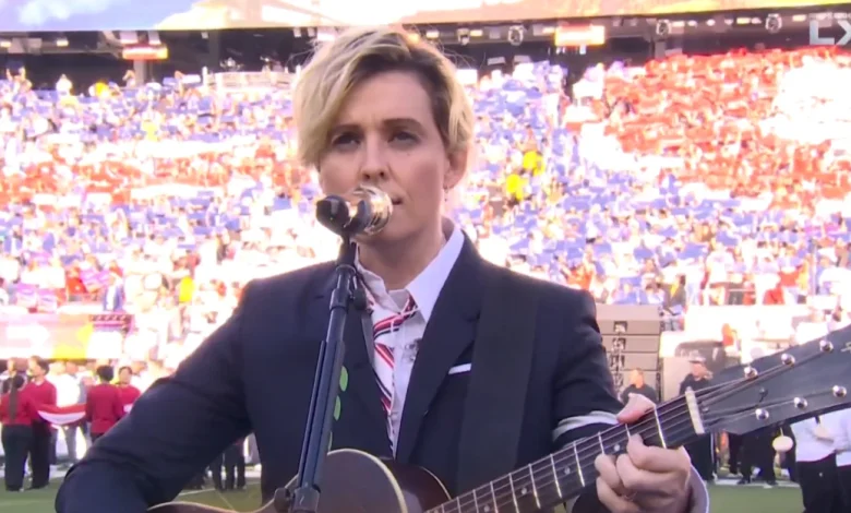 Brandi Carlile’s ‘America the Beautiful’ performance slapped at the Super Bowl