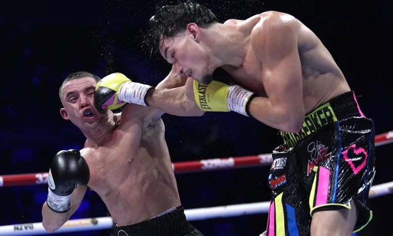 Brandon Figueroa knocks out Nick Ball in 12th round to take WBA title
