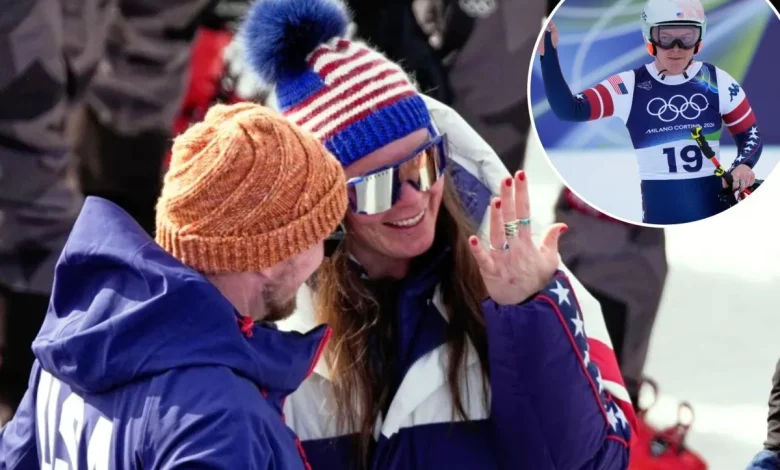 Breezy Johnson gets engaged after crashing out of final 2026 Winter Olympics race
