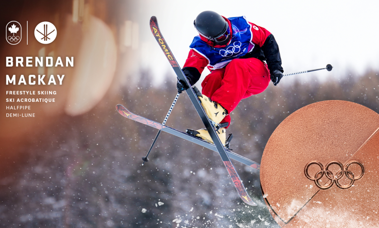 Brendan Mackay wins bronze in men's ski halfpipe - Team Canada