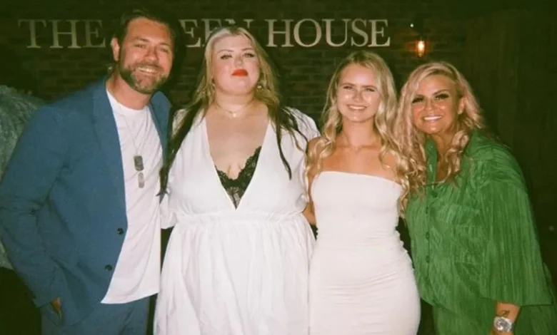 Brian McFadden poses with rarely seen daughter during day out at the football