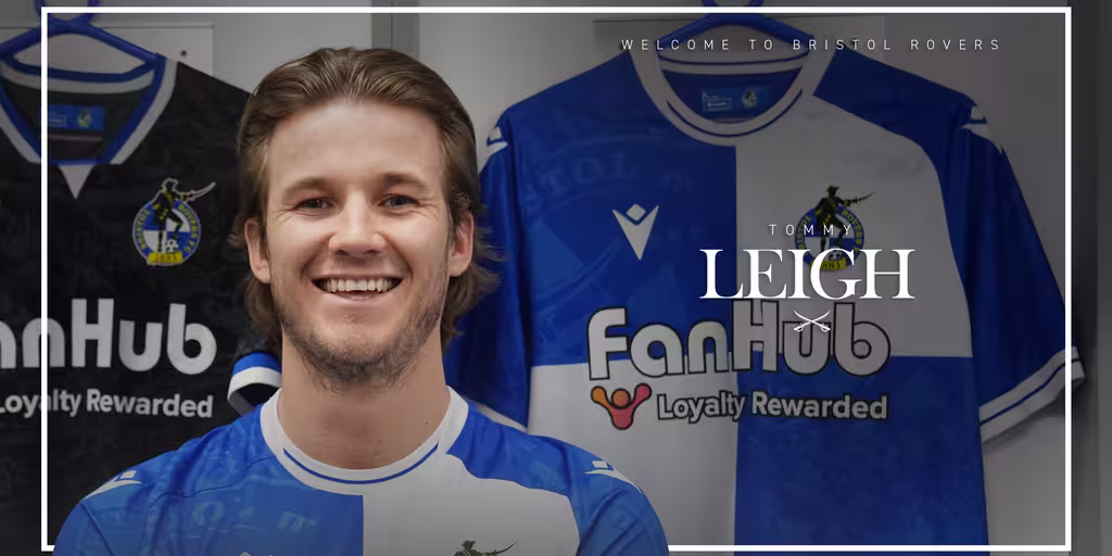 Bristol Rovers sign Tommy Leigh on loan