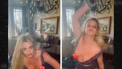 Britney Spears Gets Down and Dirty in the Dining Room