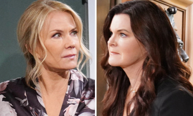 Brooke and Katie Argue About Eric