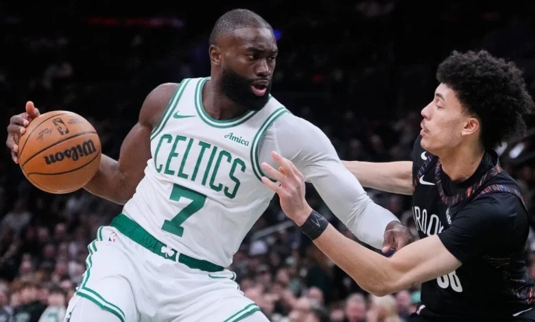 Brown, Vucevic score 28 as Celtics defeat Nets