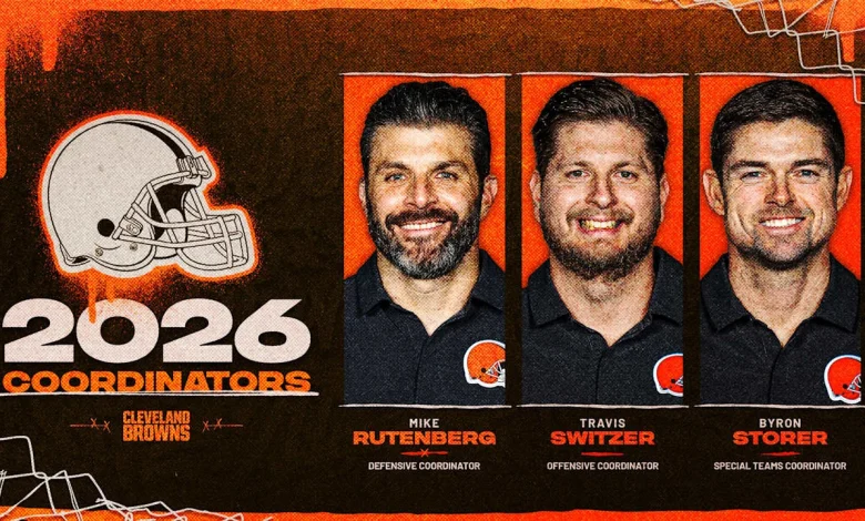Browns name coordinators for the 2026 coaching staff