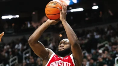 Bruce Thornton's 32-Point Effort Not Enough for Shorthanded Buckeyes in 66-60 Loss to No. 15 Michigan State