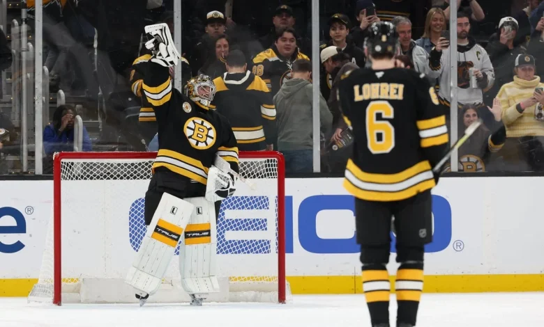 Bruins at the Olympic break: Goalies, power play have them in a surprising spot