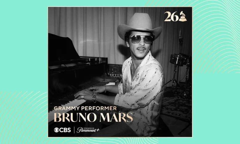 Bruno Mars To Perform At The 2026 Grammys