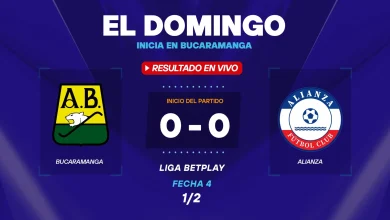 Bucaramanga vs Alianza hoy: Resultado EN VIVO, minuto a minuto, goles y tabla de posiciones