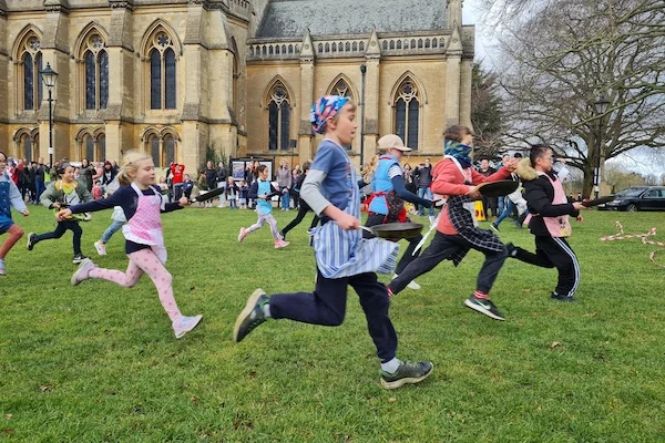 Buckingham pancake race returns for 2026