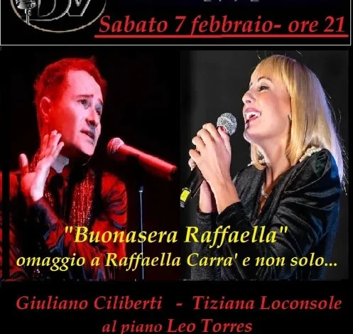"Buonasera Raffaella!" omaggio a Raffaella Carrà e non solo...