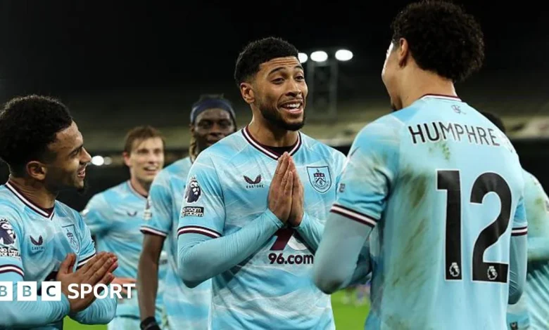 Burnley stage astonishing fightback to beat Crystal Palace and end winless run